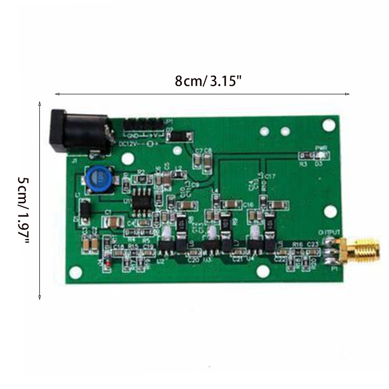 Btsg Modul Papan Sumber Kebisingan Tracking Track Noise Untuk DC 12V 1.5GHz SMA Spektrum Sederhana Eksternal Tracking Sourc