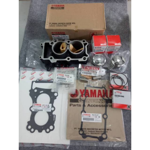 Paket blok seher yamaha R25 MT25 original fulset