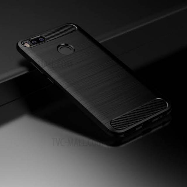 Ipaky Carbon Oppo A5 2020 6.5 inch Soft Case Oppo A9 2020 A11x Slim Fit Carbon ANTI MELAR