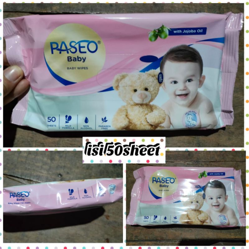 tissue basah paseo / tissue basah murah / tissue basah paseo murah