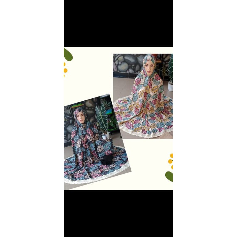 Mukena Motif Janda Bolong