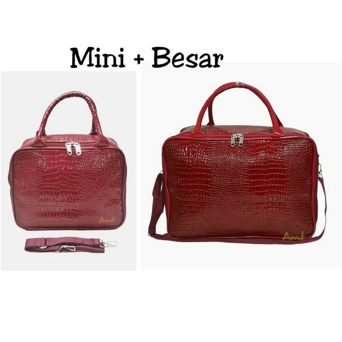 AMT Tas koper weekend kulit sintetis paket murah besar kecil slempang |ORIGINAL KUALITAS |HOTLIST |