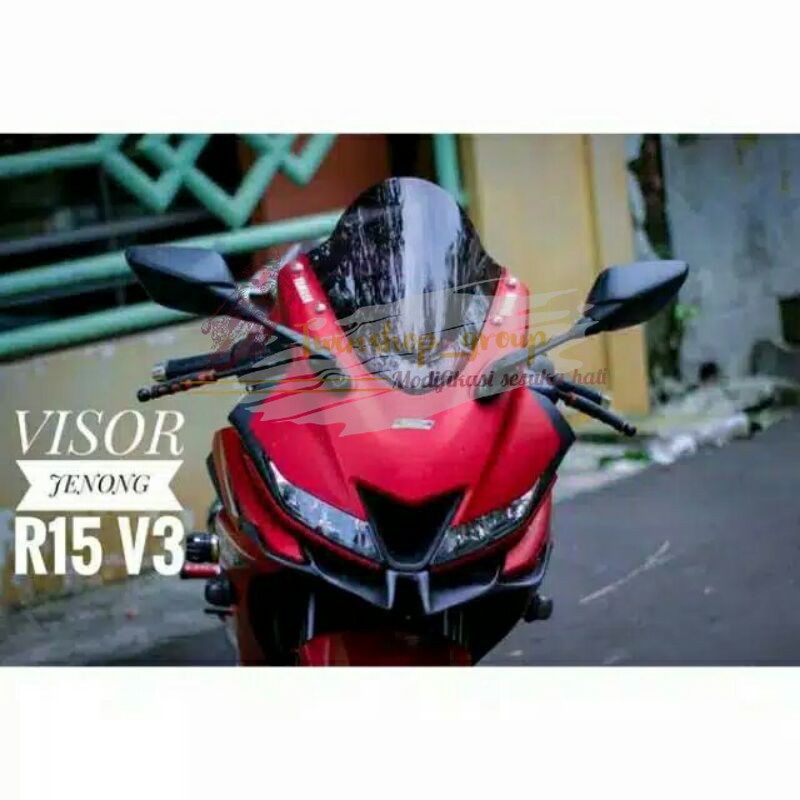 Visor R15 V3, Visor Yamaha R15 V3, Visor jenong R15 V3