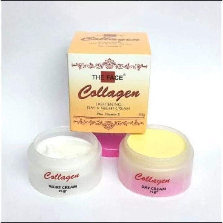 CREAM COLLAGEN / Cream Colagen Super Holo Emas Otiginal Susun Day &amp; Night Satuan