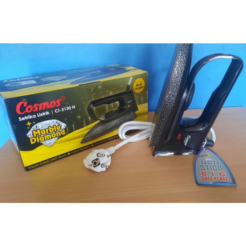COSMOS Setrika CI-3120 N/CI-3130 N Non Stick Soleplate Setrikaan Anti Lengket