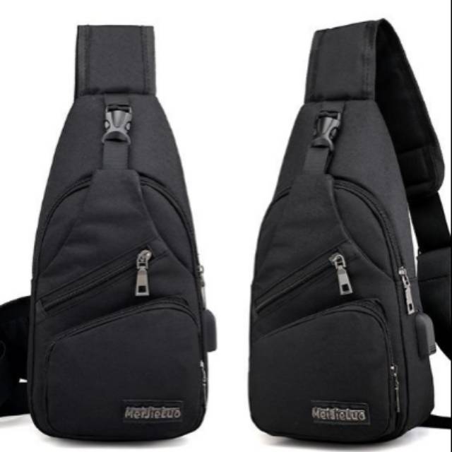 Tas selempang kanvas kain murah COD