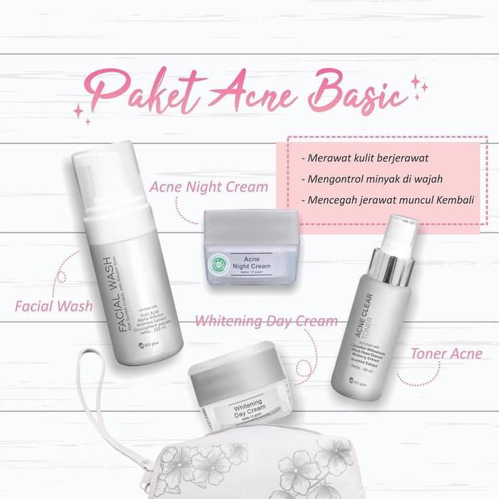 MS GLOW PAKET SERIES - Perawatan Wajah by Cantik skincare Original