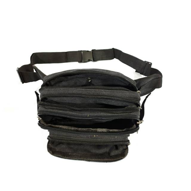 Tas pinggang kanvas POLO tas waistbags OUTDOOR  Pria 8911