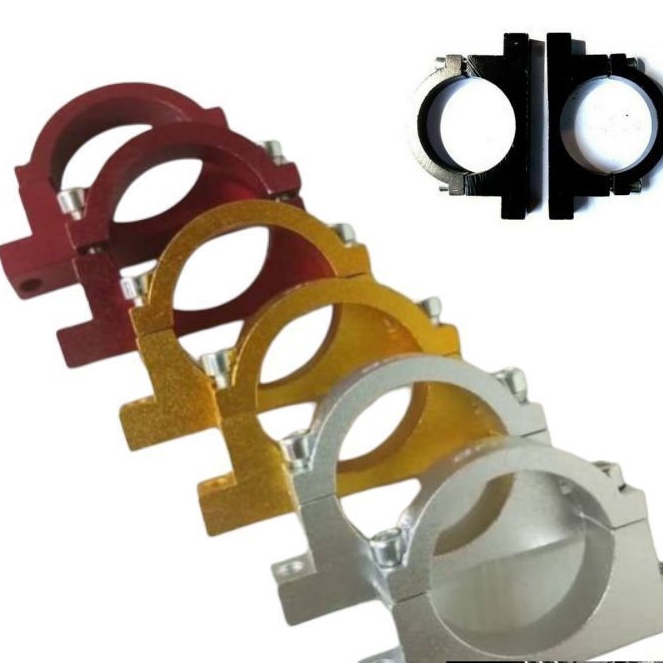 Klem Kleman Spakbor depan atau Dudukan Spakbor CNC Drag Spakbor Cnc universal bebek matic