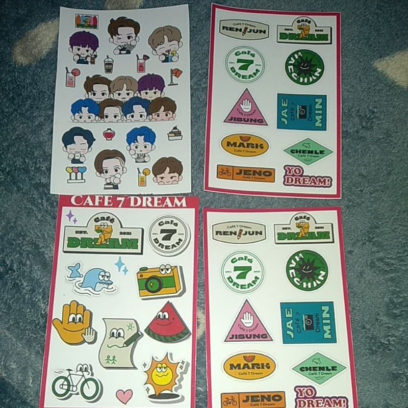 

Sticker NCT DREAM - 7 DREAM CAFE