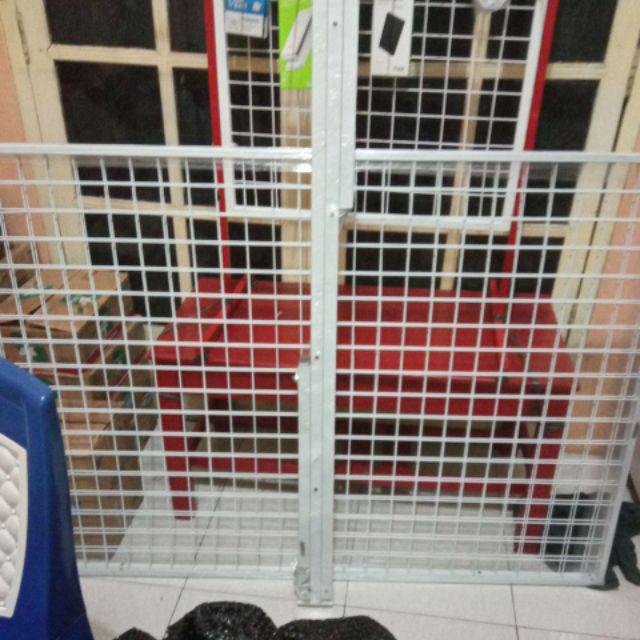 Rak Mundo Uk 100 X 150cm Ram Bingkai Display Cantolan Aksesoris Wire Grid Anddisplay