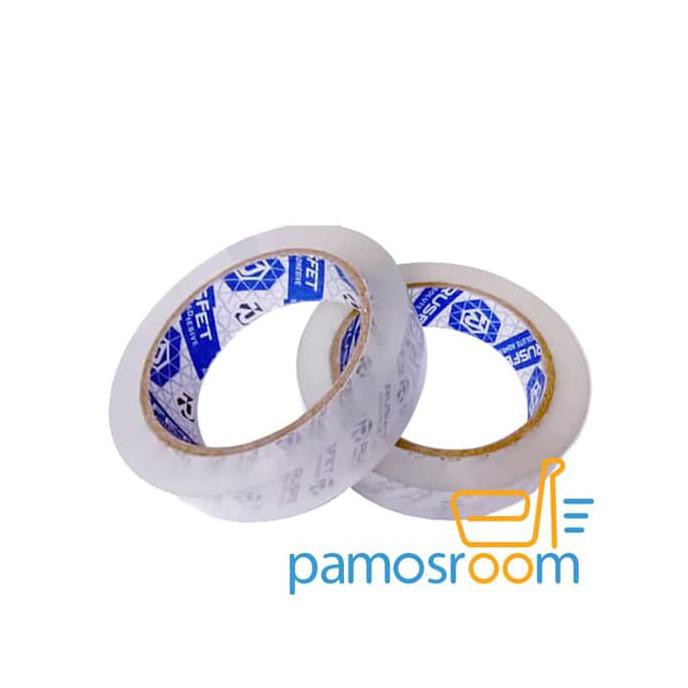 

Sale Lakban Rusfet Bukan Daimaru Tape / Isolasi Solatip 1Inch 24Mm 90 Yard Ayo Beli