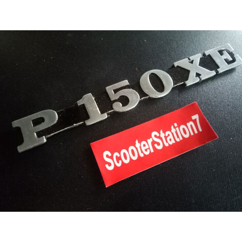 emblem vespa p150xe replika