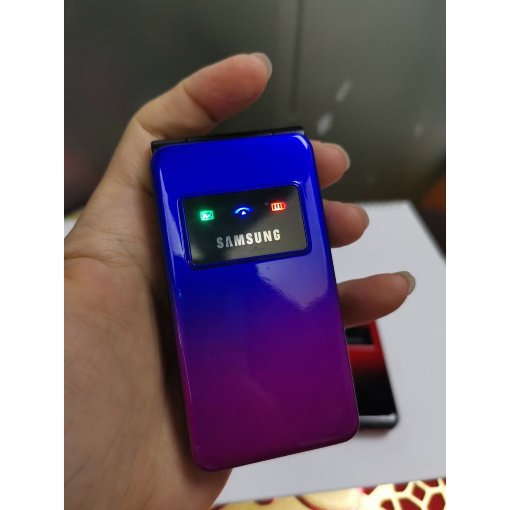 Handphone Samsung K888 Lipat Dual Sim Hp JADUL Samsung K 888 Flip Kamera BAHASA INDONESIA-5