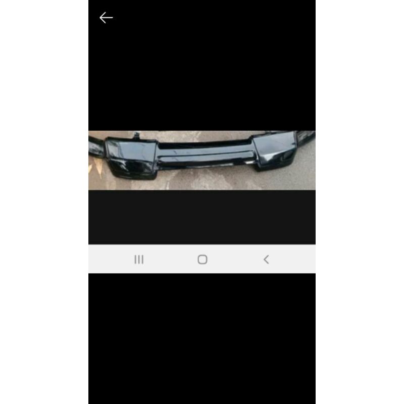 garnis bodykit toyota fortuner vrz trd 2020 original