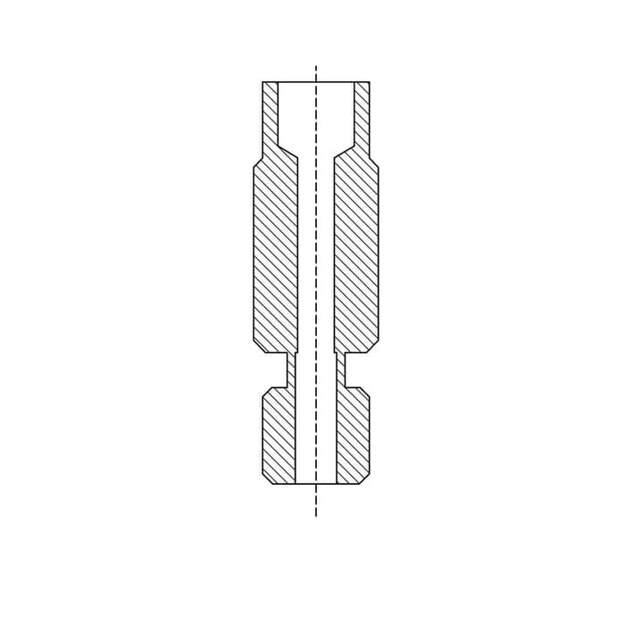 Micro Swiss E3D V6 Throat Plated Steel Wear Resistant Thermal Tube