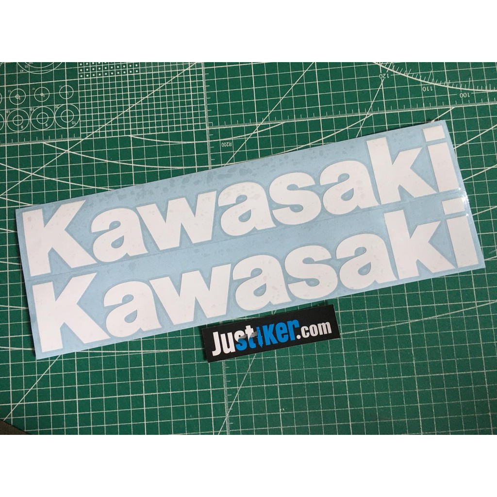 Kawasaki Sticker Fairing Bawah Ninja RR Old , Ninja RR Old SE