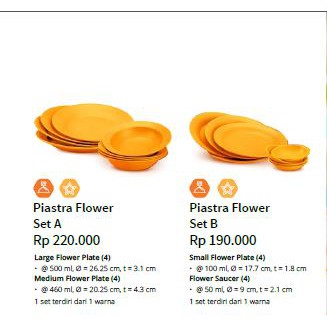 Moorlife Piastra / Piring Moorlife / Promo/Flower Plate