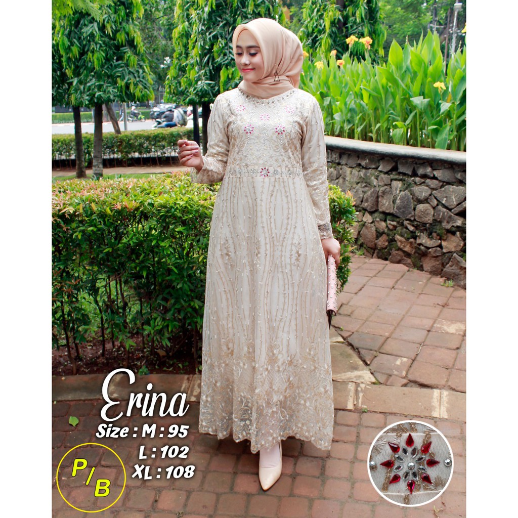 Aneka Warna Gamis Kebaya Erina