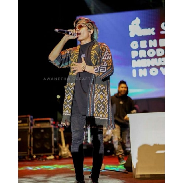 HOOUDIE ETNIK BAJU TENUN BANGSAWAN HO2 outer tenun