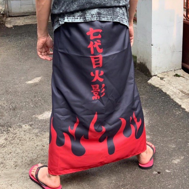 baju sarung kekinian Sarung Motif Naruto Hokage bisa custom bisa custom