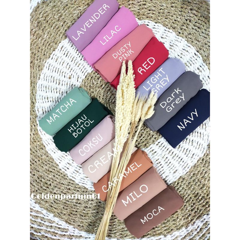 JILBAB PASHMINA CERUTY BABYDOLL PREMIUM/PASMINA CERUTI BABYDOLL ARMANI