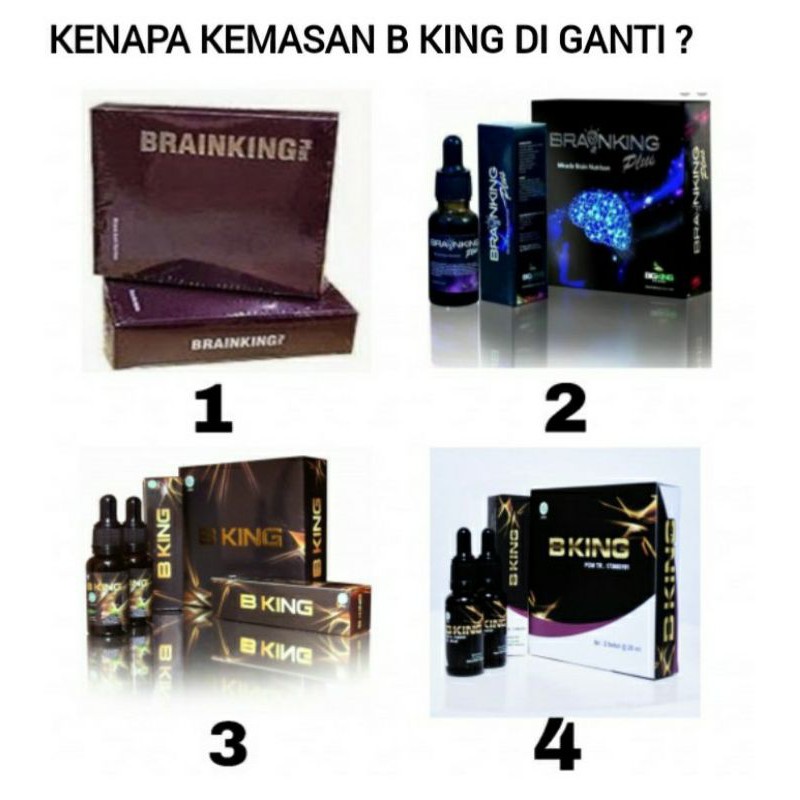Brainking Plus kemasan Baru