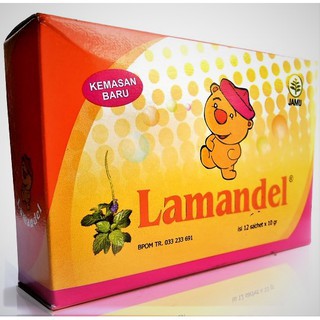 

Lamandel Sachet Obat Membantu Meredakan Tenggorokan Kering Original 100%/Obat amandel