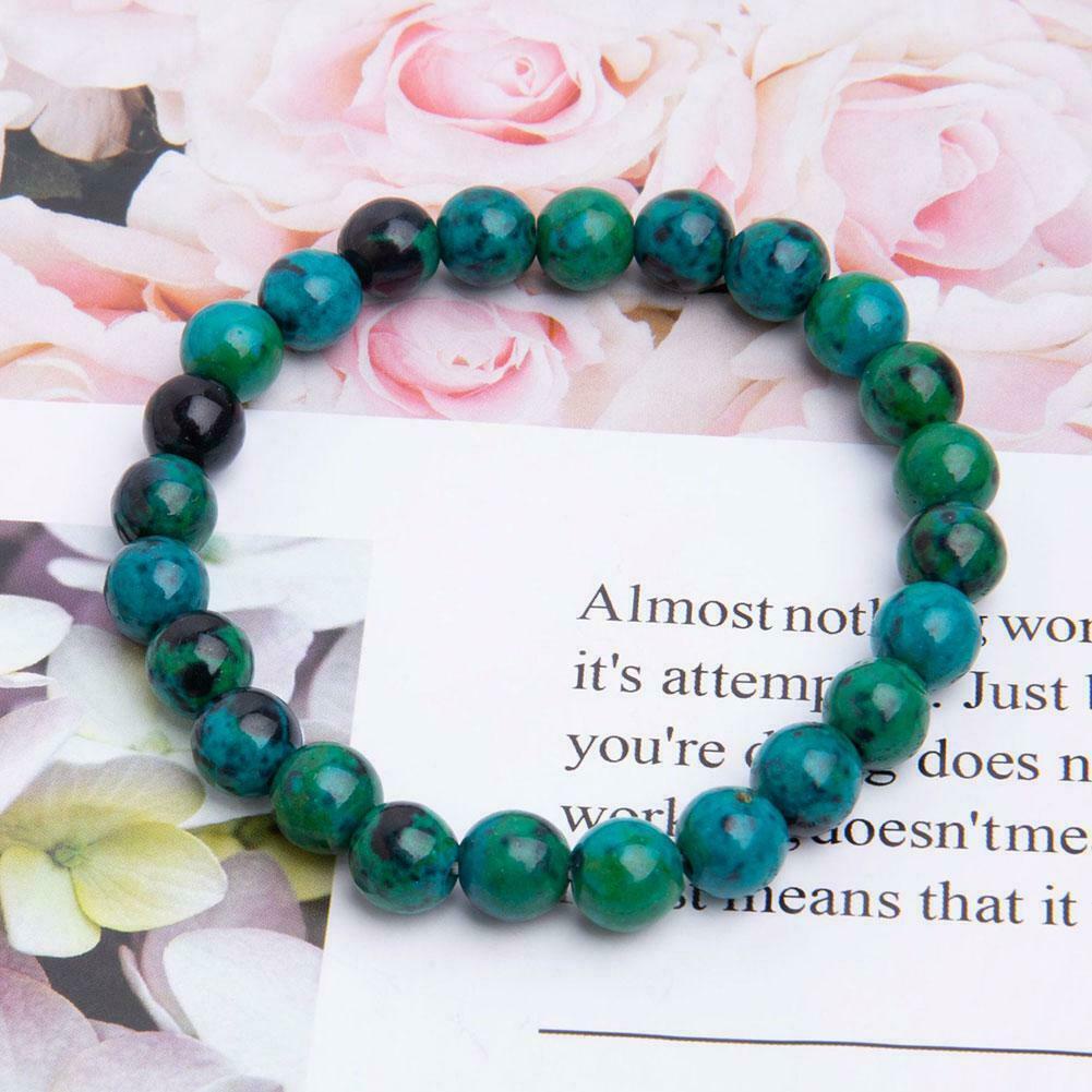 [ Unisex Adjustable  Natural Stone Malachite Beads Bracelet  ] [   Gifts Jewellery Accessories For Friends ]