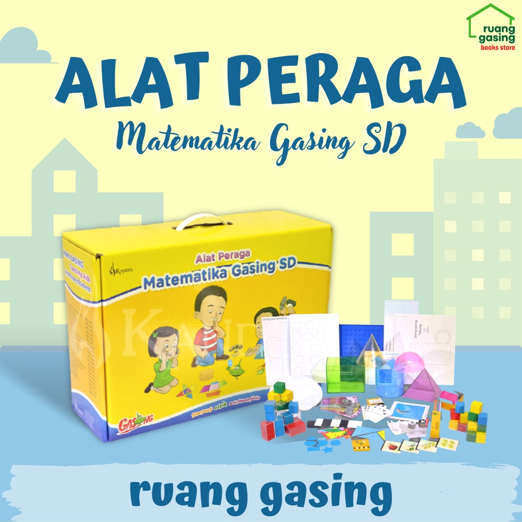 Alat Peraga Matematika SD metode GASING (Gampang Asyik Menyenangkan ) Prof. Yohsnes Surya.Ph.D.