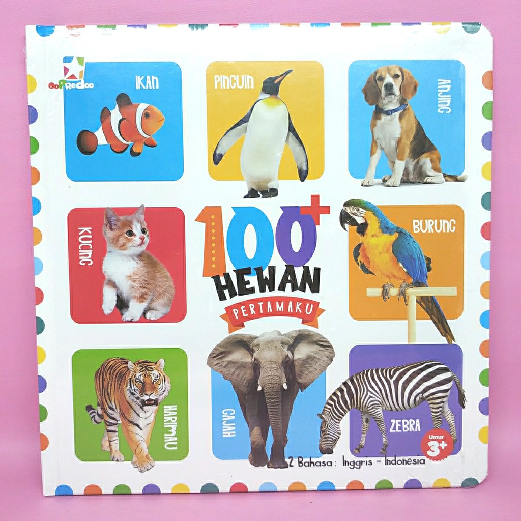 Board Book 100 Hewan Pertamaku (Hardcover) by Tim Oopredoo