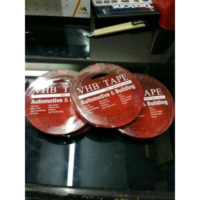 

Dijual DOUBLE TAPE 3M VHB TAPE 3M 12 MM X 4 5M Obral