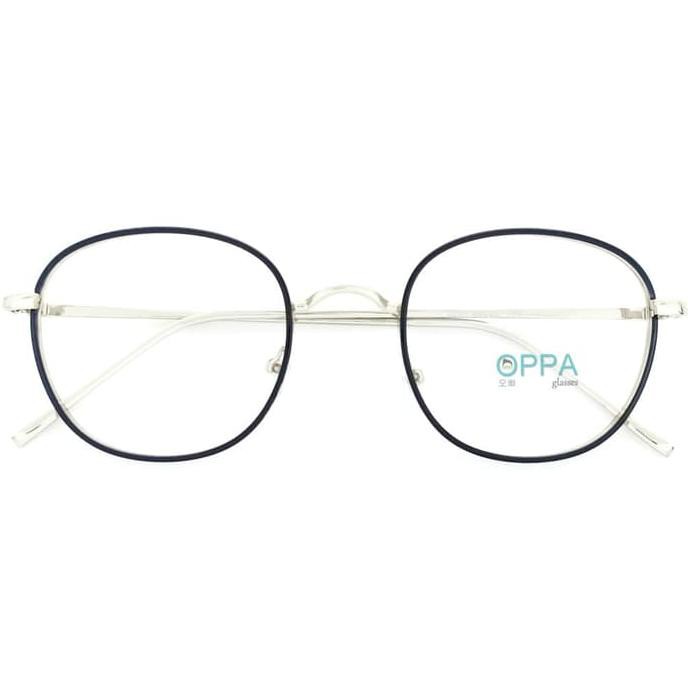 Frame Kacamata Korea Pria Wanita OPPA OP44 BLSV Kotak Minus