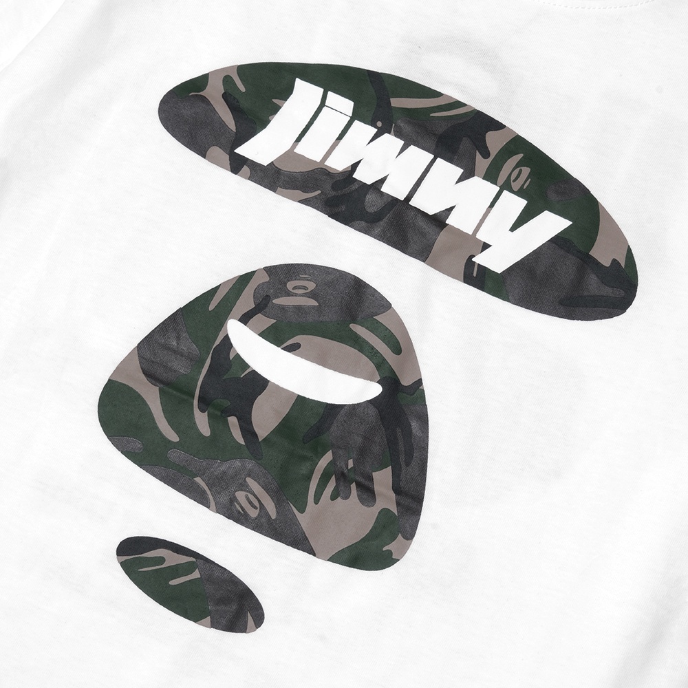 Aape by A Bathing Ape X  Suzuki Jimny T-Shirt White