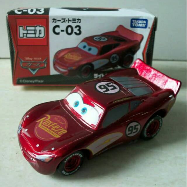 Lightning McQuen - Cruiser Type #C-03 (Cars Movie) - Miniatur Mobil Mainan / Diecast Tomica