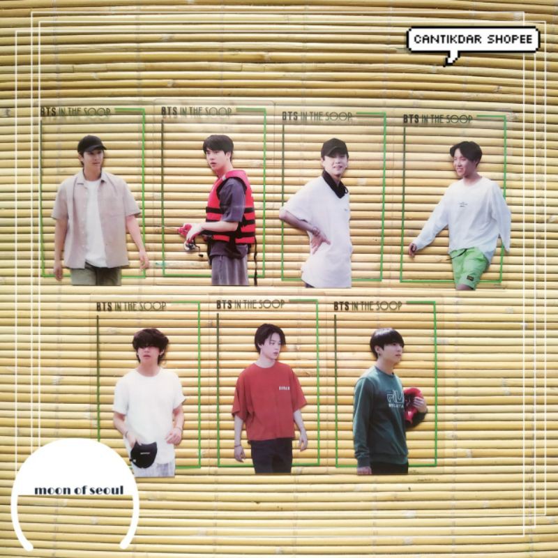 [READY] GIFT BTS IN THE SOOP PC PHOTOCARD (+free 1pc Lemona/member)