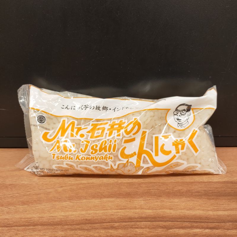 

SHIRATAKI MIE BASAH NASI BASAH TSUBU KONNYAKU MR ISHII ORANGE 200GR