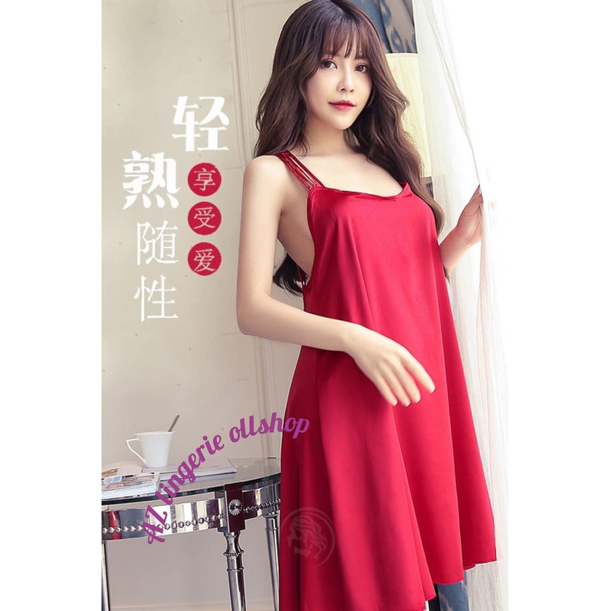 Baju tidur piama/piyama lingeri lingerie cw/cwe/cewe seksi/sexy SS2245RD big size keren murah terbar