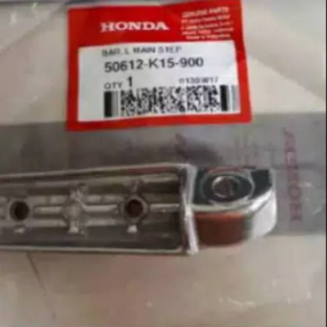 BESI PIJAKAN FOOTSTEP DEPAN BAR MAIN STEP CB150R CB 150 OLD NONLED LED FACELIFT K15G ORI AHM