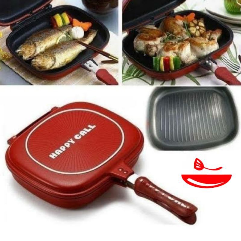 Happy Call 32cm Jumbo-Double Pan Korea