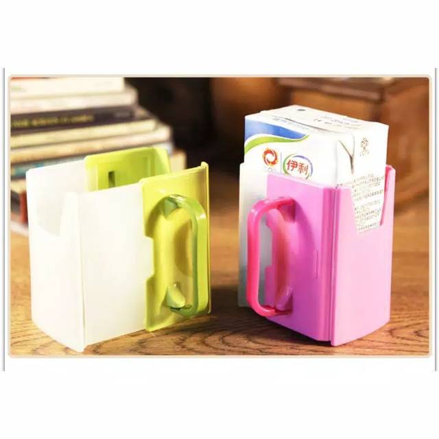 Holder susu kotak uht pegangan anti tumpah  Foldable Adjustable Cup