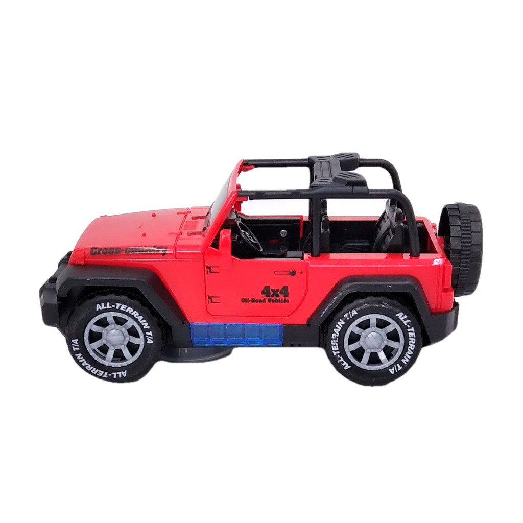 Diecast Cross Country 4x4 Mobil Off-Road Mainan Anak