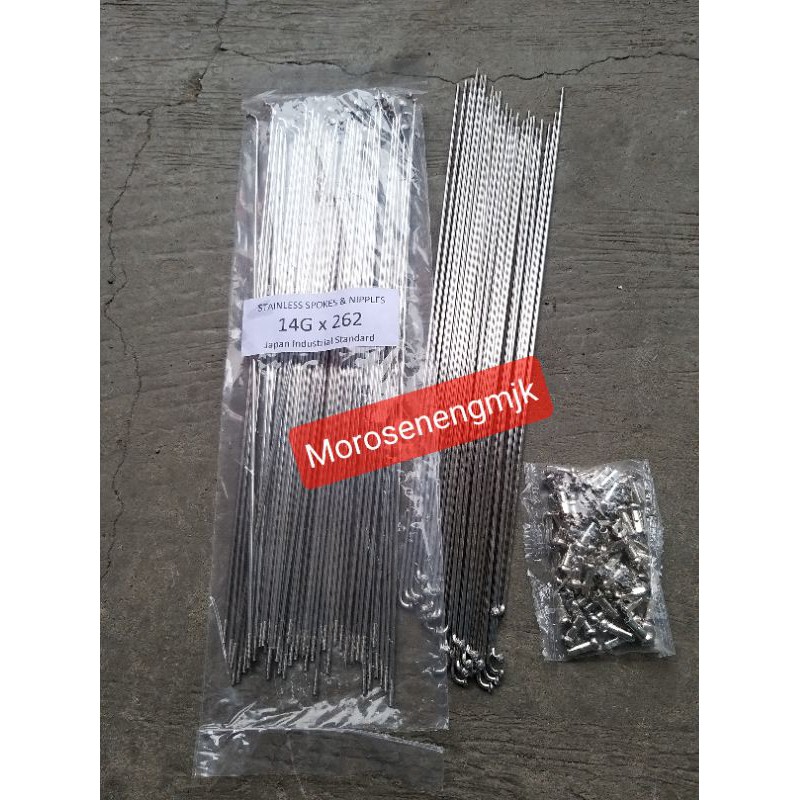 Ruji sepeda MTB / Spak sepeda MTB steinless