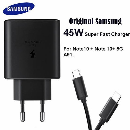 Charger Samsung Super Fast Charging 45W Type C to Type C Cable