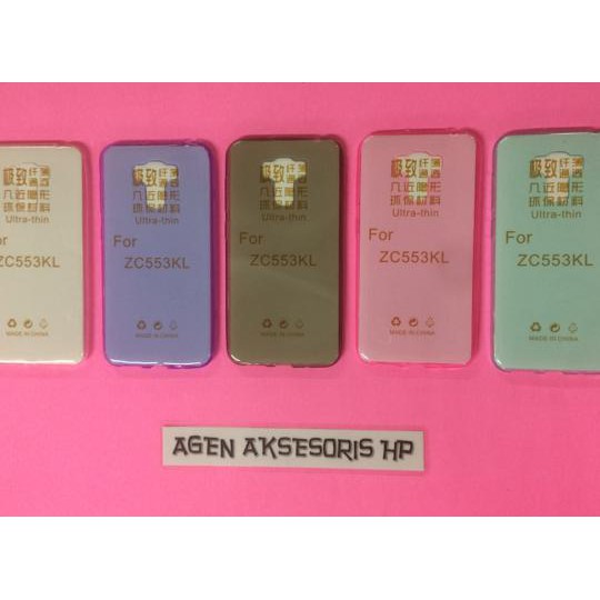 Softcase Zenfone 3 Max 5.5 inchi ASUS ZC553KL Ultrathin Silikon TPU