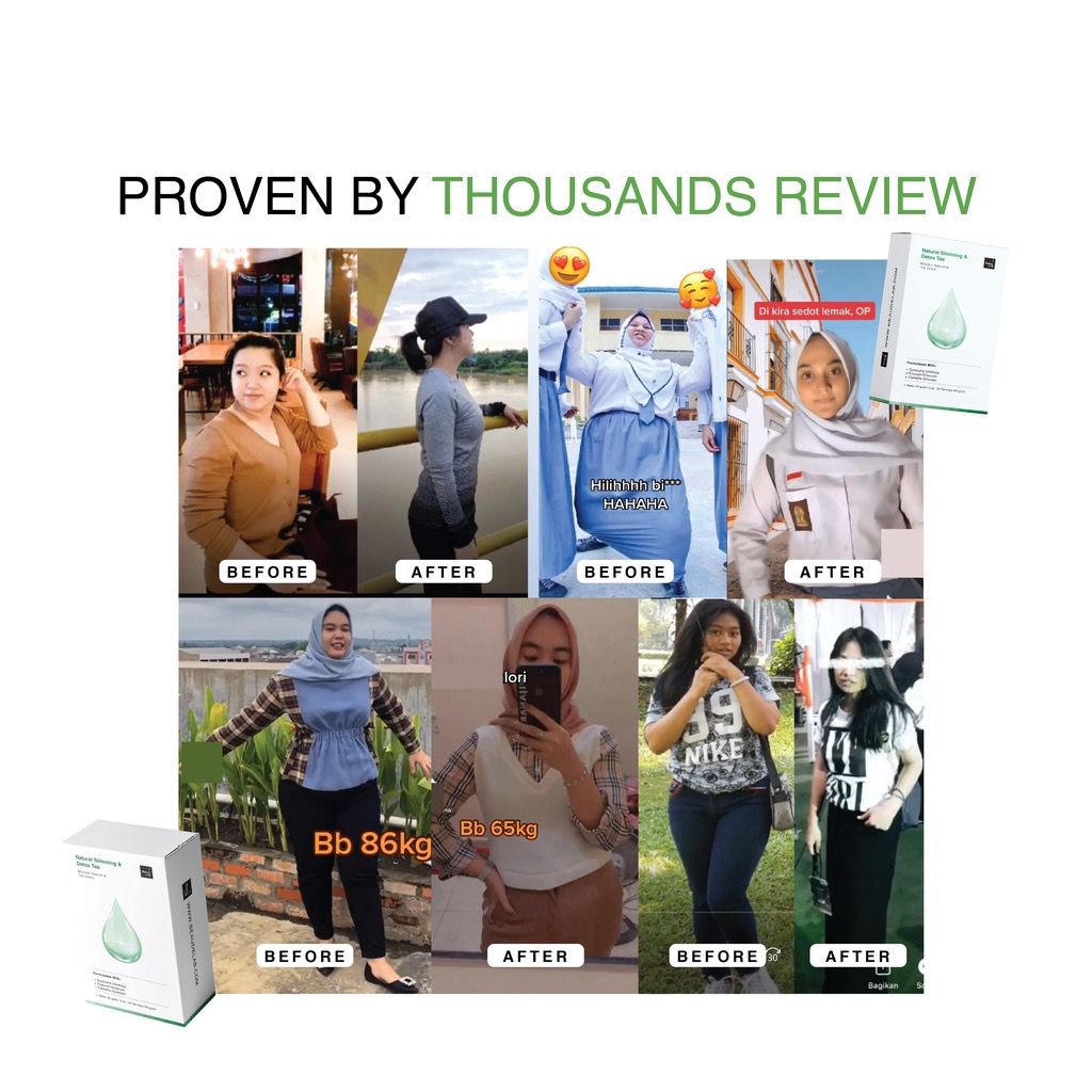BEAUDELAB TEH DIET DETOKS | Beaudelab Slimming &amp; Detox Green Tea | Suplemen pelangsing herbal | Makanan diet bdlb NewLab New Lab