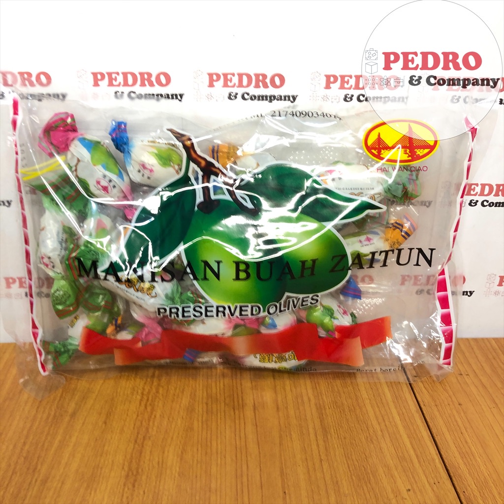 

Hai wan qiao manisan buah zaitun preserved olives 250 gram