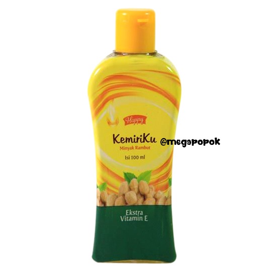 Happy Kemiriku Minyak Rambut 100ml/megapopok