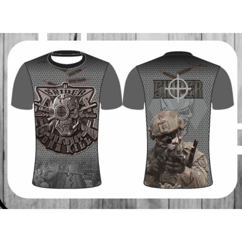 JERSEY TNI KAOS PRIA DEWASA LORENG TNI AD TNI AU TNI AL POLICI MILITER