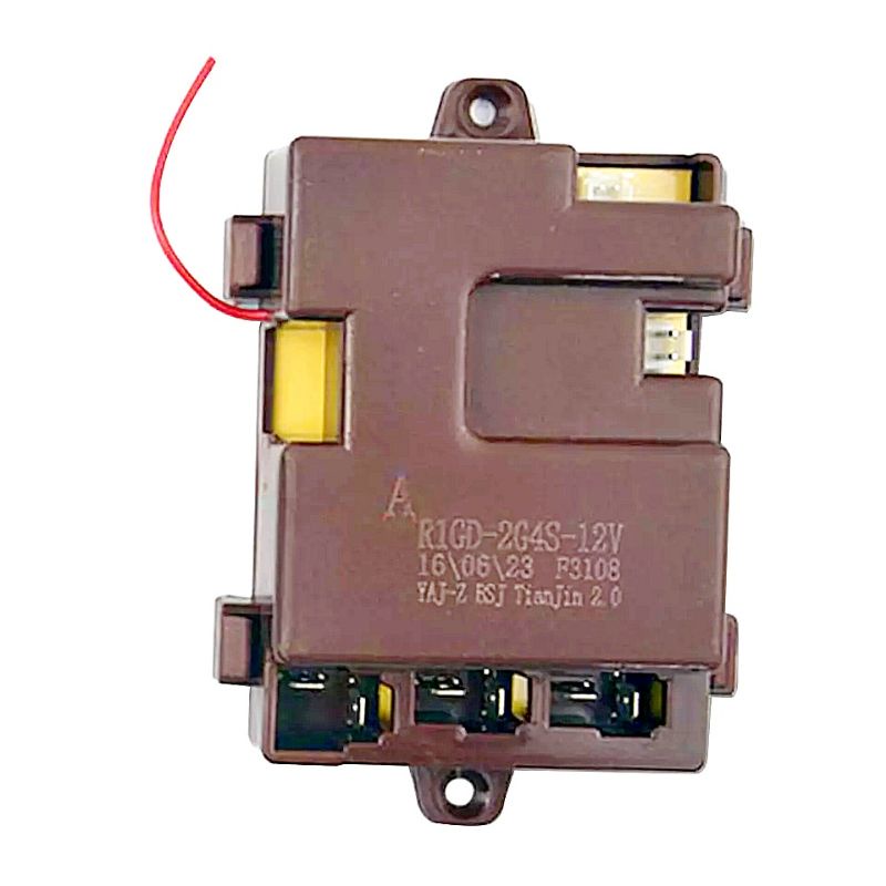 RECEIVER MOBILAN AKI A R1GD-2G4S-12V 2.4G BLUETOOTH MODUL BOX COKLAT IC RESEIVER RESEIPER RESIVER SP